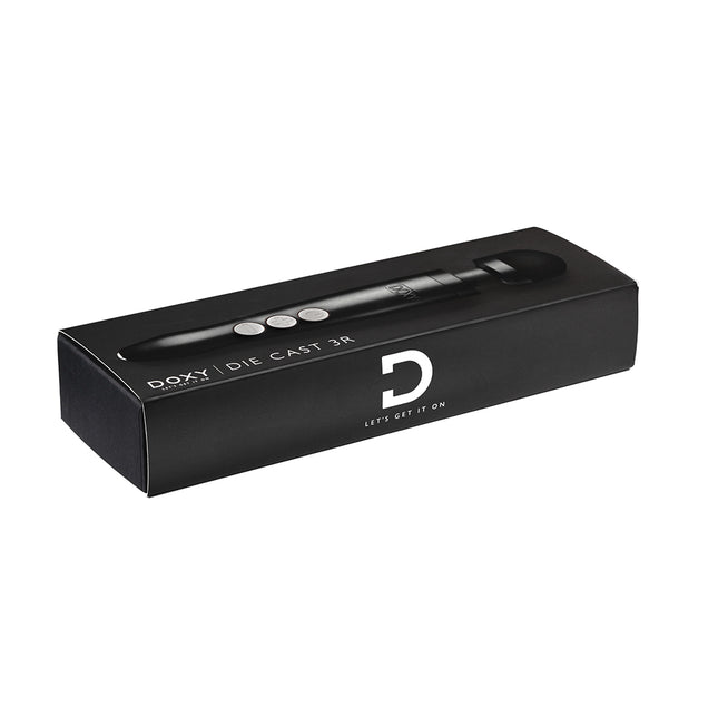Doxy Die Cast 3R Massager - Matte Black - Sex Toys