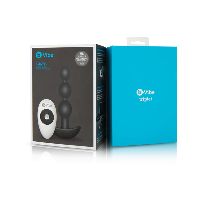 Remote-Controlled Vibrating Anal Beads Plug - Sex Toys