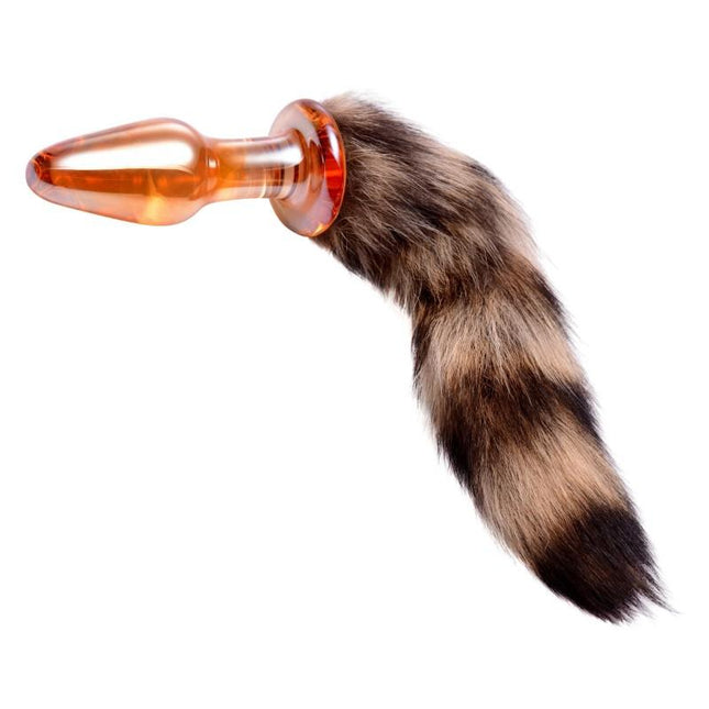 Fox Tail Glass Anal Plug - BDSM Gear