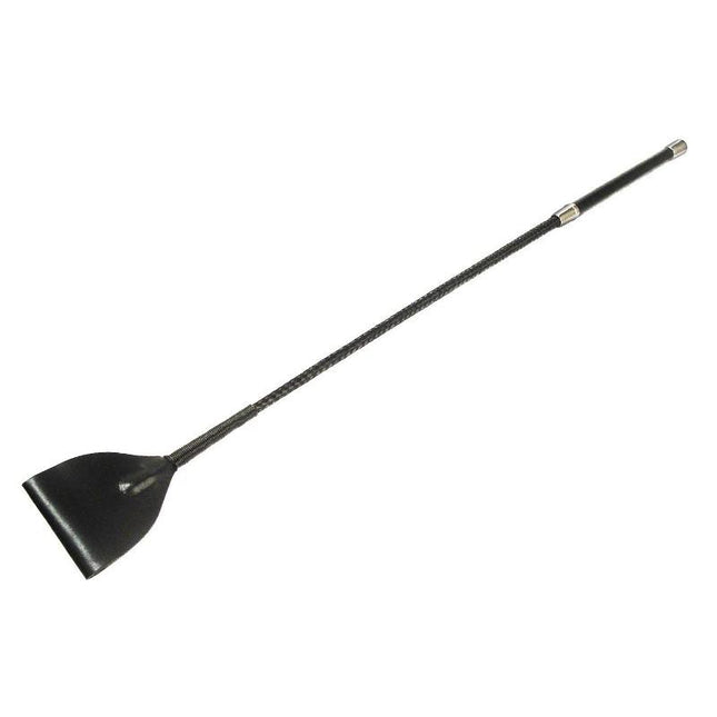 Mare Black Leather Riding Crop - BDSM Toys