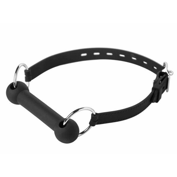 Mr. Ed Lockable Silicone Horse Bit Gag - BDSM Toys