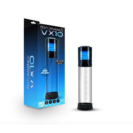 Blush Performance VX10 Rechargeable Smart Pump Clear