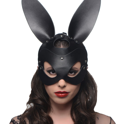 Naughty Bunny Mask - PU Leather - BDSM Gear