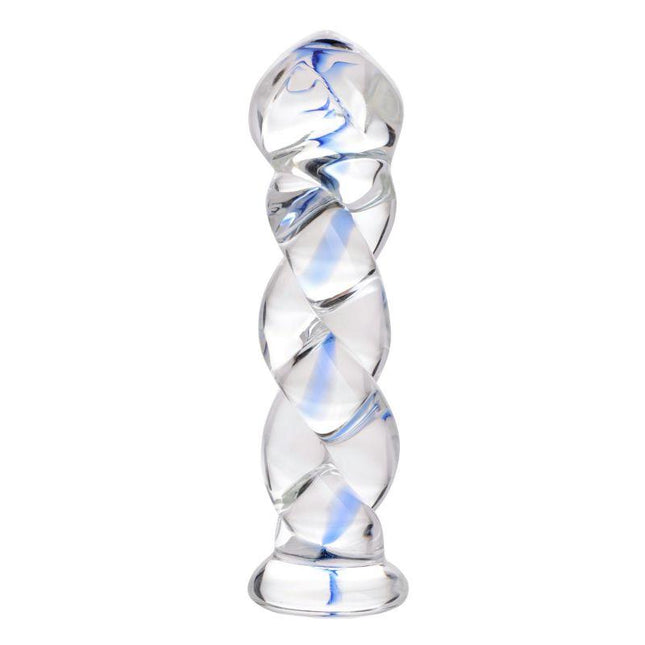 Soma Twisted Glass Dildo - Sex Toys