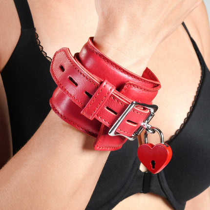 Core By Kink 5 Piece Leather Collar Cuff Set - Kink Store