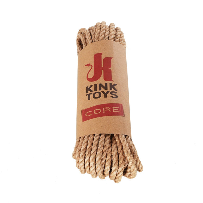 Hemp Bondage Rope 50ft 6mm by Kink - Bondage Toys
