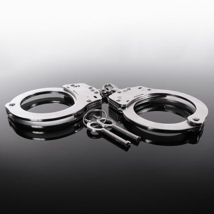 Core By Kink Police-Style Metal Handcuffs - Kink Store