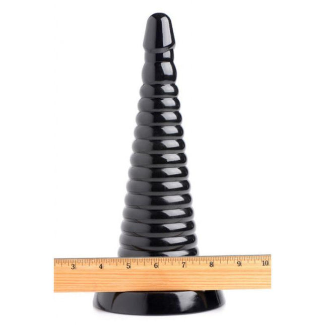 Giant Ribbed Anal Stretching Cone - Kink Store