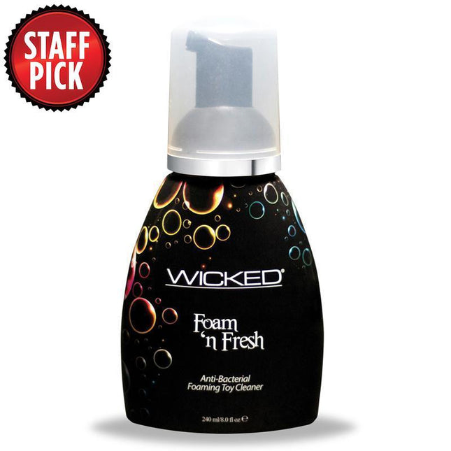 Wicked Anti-Bacterial Foaming Toy Cleaner 8oz. - Kink Store