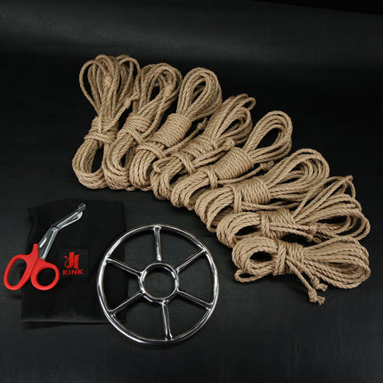 Jute Rope Bondage Suspension Kits by Kink