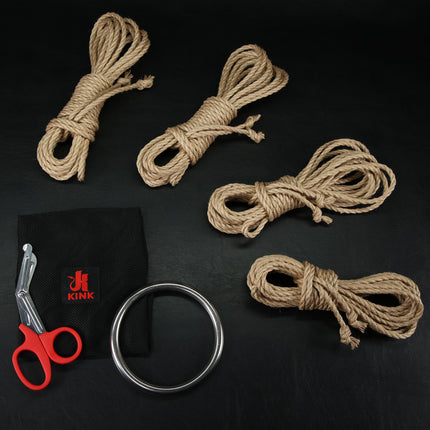 Jute Rope Bondage Suspension Kits by Kink