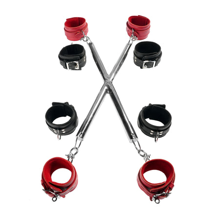 X Shape Spreader Bar and Cuff Set By Kink