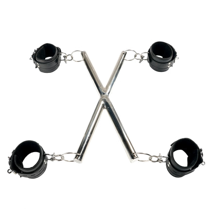 X Shape Spreader Bar and Cuff Set By Kink