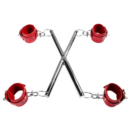 X Shape Spreader Bar and Cuff Set By Kink