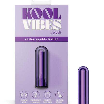 Blush Kool Vibes Mini Rechargeable Bullet - Stimulators