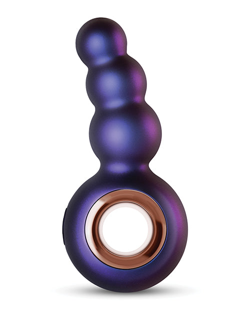 Hueman Outer Space Vibrating Anal Plug - Purple - Anal Products