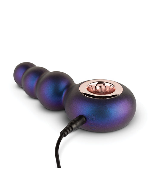 Hueman Outer Space Vibrating Anal Plug - Purple - Anal Products