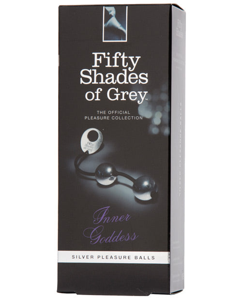 Fifty Shades of Grey Inner Goddess Silver Metal Pleasure Balls - Fifty Shades Of Grey