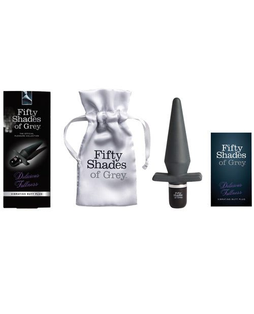 Fifty Shades of Grey Delicious Fullness Vibrating Butt Plug - Fifty Shades Of Grey