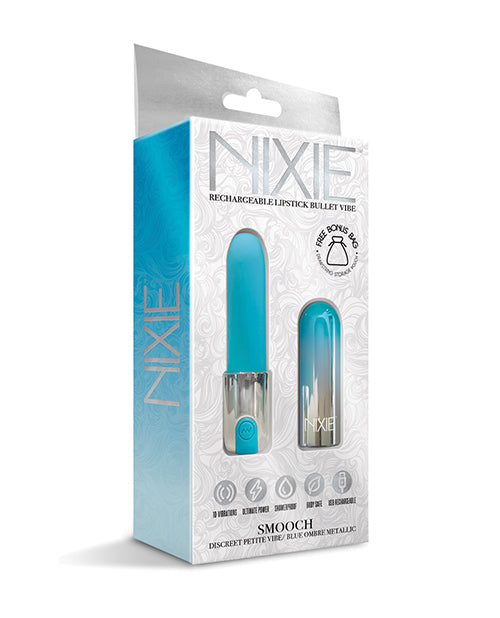 Nixie Smooch Rechargeable Lipstick Vibrator - Stimulators