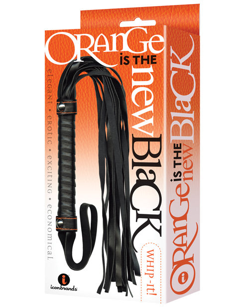 The 9's Orange is the New Black Whip It - Bondage Blindfolds & Restraints