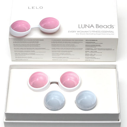 LELO Luna Beads - Pink & Blue - Sexual Enhancers