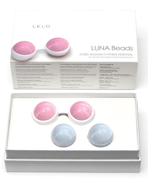 LELO Luna Beads - Pink & Blue - Sexual Enhancers