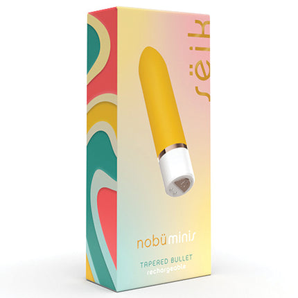 Nobu Mini Seik Tapered Bullet - Yellow - Stimulators