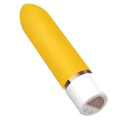 Nobu Mini Seik Tapered Bullet - Yellow - Stimulators