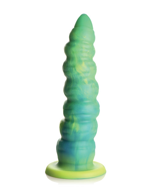 Creature Cocks Squirmer Thrusting & Vibrating Silicone Dildo w/Remote Control - Multi Color - Vibrators