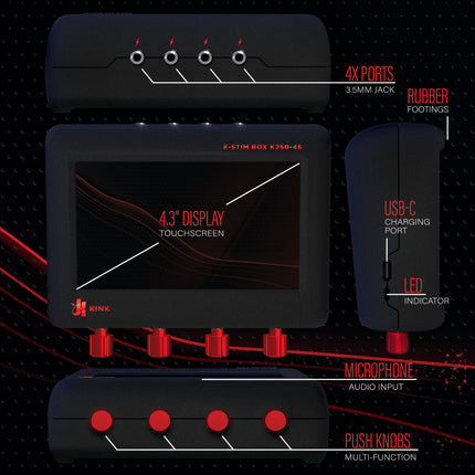 E-Stim Power Box by Kink - BDSM Gear