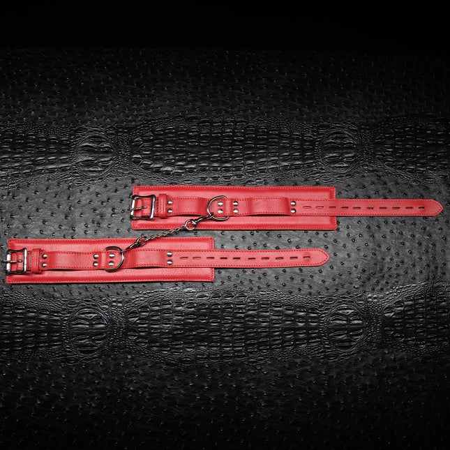 Signature Leather Ankle Cuffs by Kink