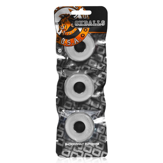 Oxballs Ringer 3-Pack Of Do-Nut-1 Small Clear - Sex Toys