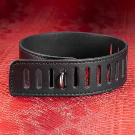 Secure Leather Bondage Collar by KINK