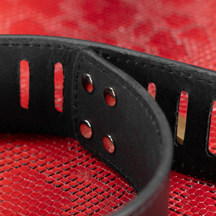Secure Leather Bondage Collar by KINK
