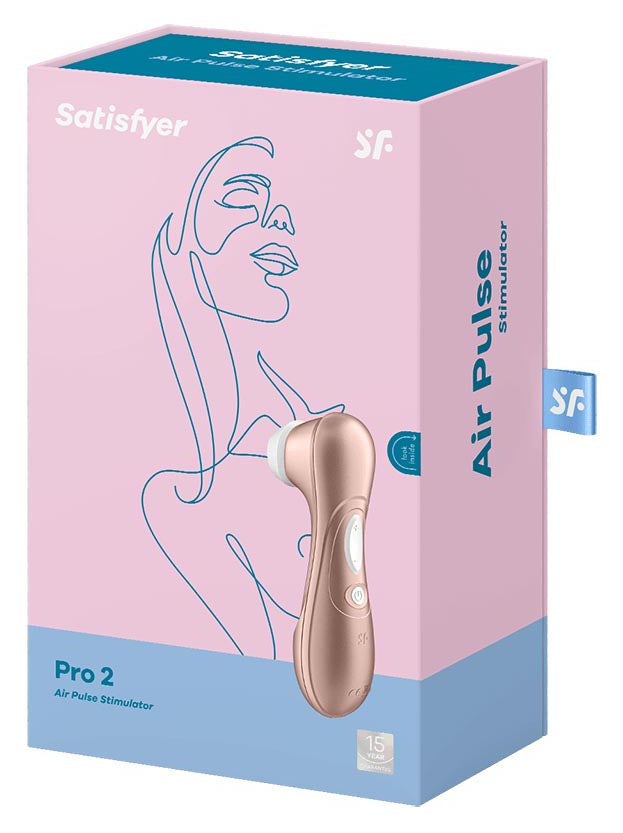 Satisfyer Pro 2 Clitoral Stimulator - Silicone-Vibrators