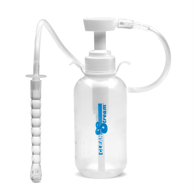 Pump Action Enema Bottle with Nozzle - Sex Toys