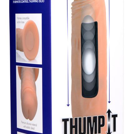 Kinetic Thumping 7X Remote Control Dildo