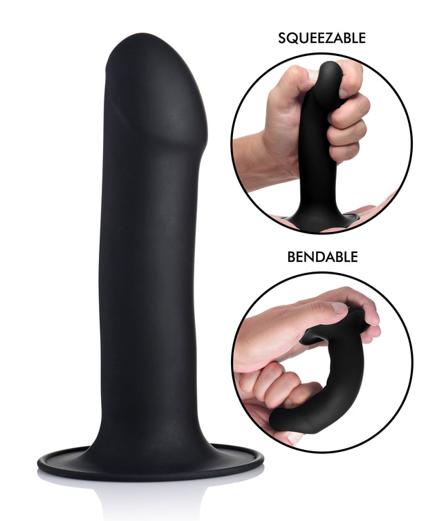Squeezable Phallic Dildo - Sex Toys