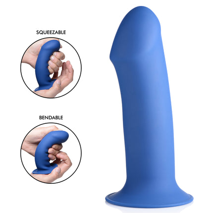 Squeezable Thick Phallic Dildo - Dildos