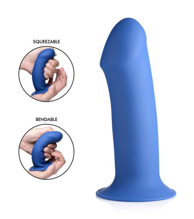 Squeezable Thick Phallic Dildo - Dildos