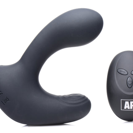 10X P-Pulse Taint Tapping Silicone Prostate Stimulator with Remote