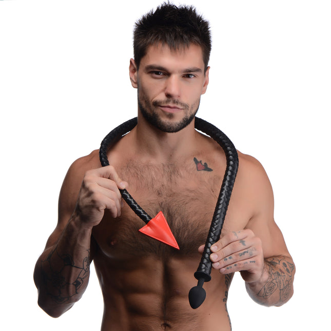 Hellbound Braided Devil Tail Anal Plug - Sex Toys