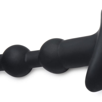 Remote Control Vibrating Silicone Anal Beads - Vibesextoys