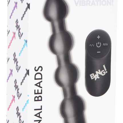 Remote Control Vibrating Silicone Anal Beads - Vibesextoys