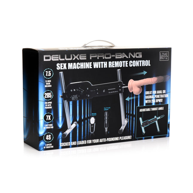 Deluxe Pro-Bang Sex Machine with Remote Control - Sex Machines
