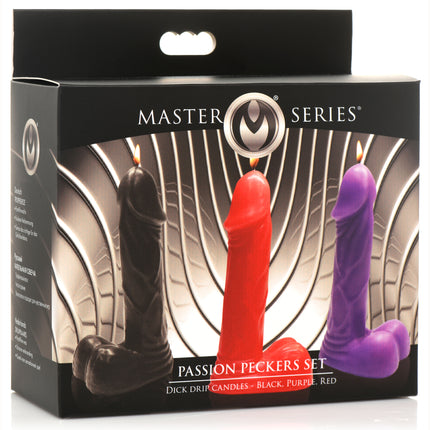 Passion Peckers Dick Drip Candles Set