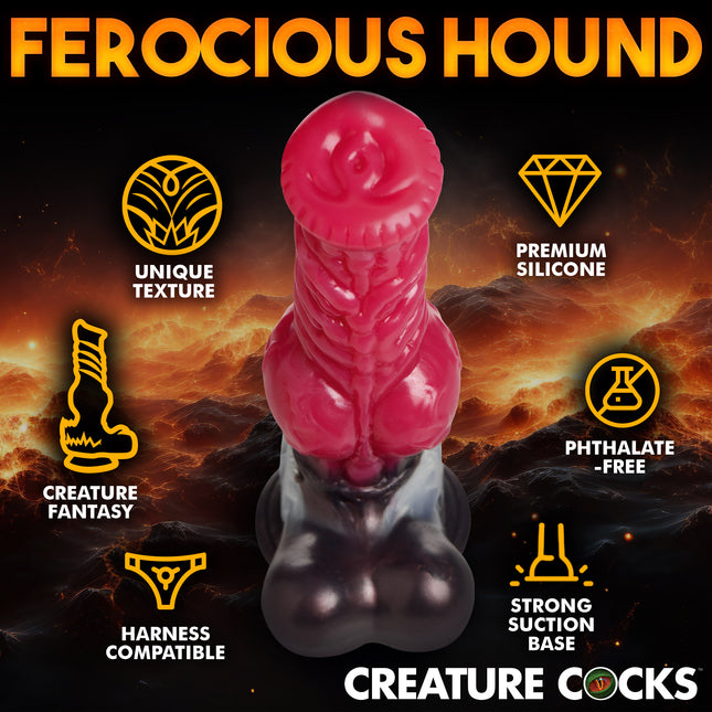 Cujo Canine Silicone Dildo - Sex Toys