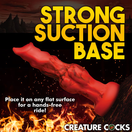 Fire Hound Silicone Dildo - Dildo Play