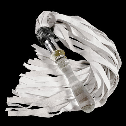 Glass Handle Flogger by Kink